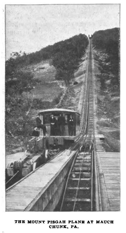 MOUNT PISGAH PLANE AT MAUCH CHUNK, PA.