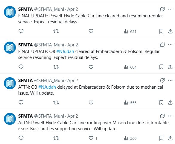 SFMTA turntable issue