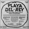 Playa Del Rey advertisement July 23