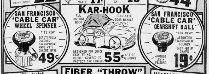 levins auto supply ad