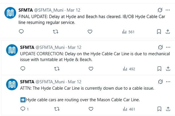 SFMTA turntable issue