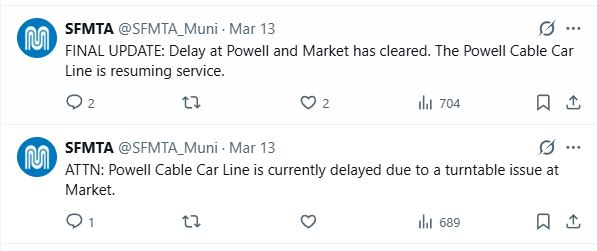 SFMTA turntable issue