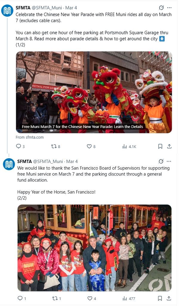 SFMTA Chinese New Year