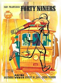 49ers 1949 program